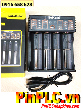 Liitokala Lii-402, Máy Sạc Liitokala Lii-402 (04 rảnh sạc pin 18650 26650 123A 26650,...và NiMh 1.2V A AA AAA)